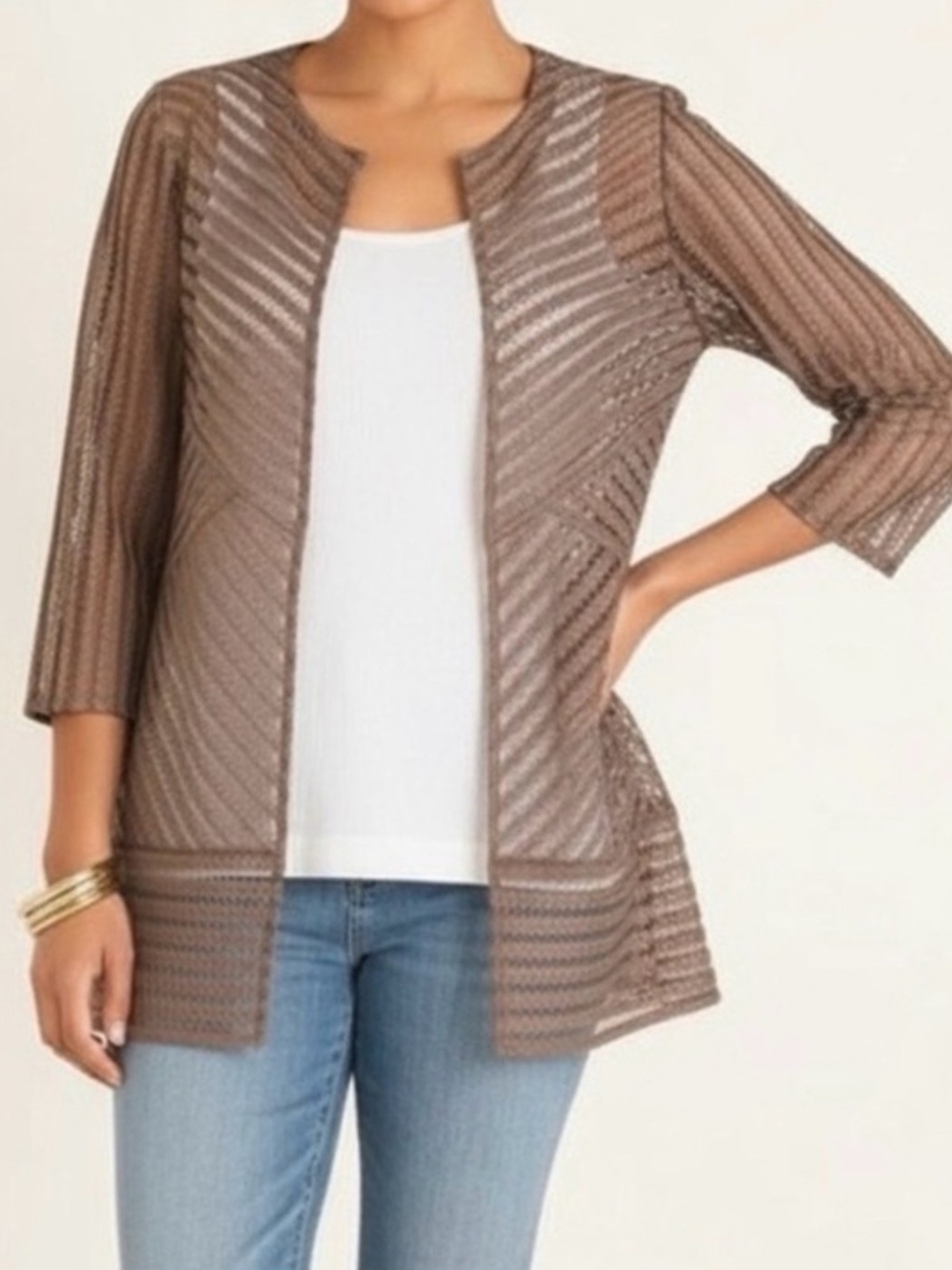 Chico's Travelers Novelty Jacket
